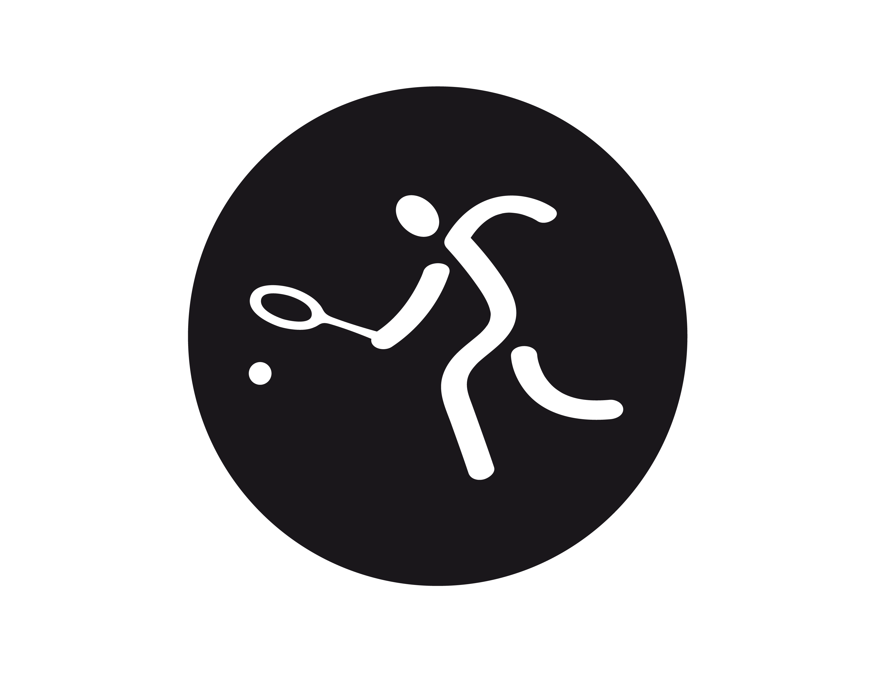 SO SportsIcon Tennis Reversed Circle